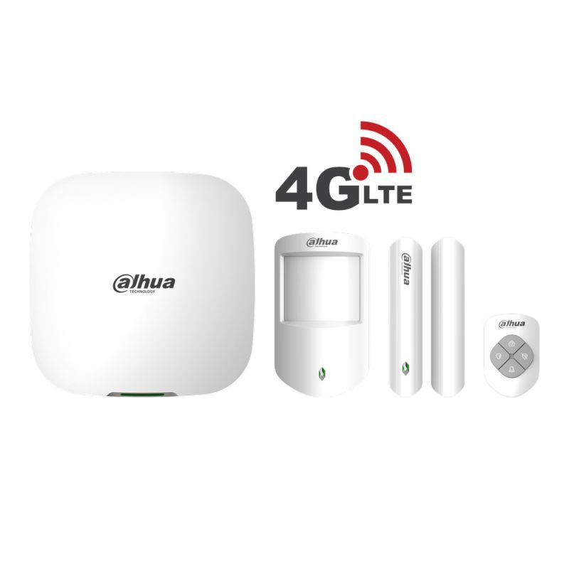 Alarmas - Dahua DHI-ART-ARC3000H-03-FW2(868) Kit de alarma Dahua 4G LTE
